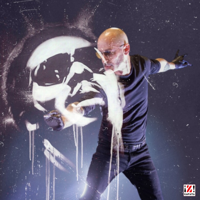 Un tableau en live pour sublimer votre événement avec le peintre performer Zapata